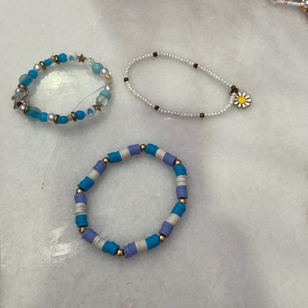 Three bracelets